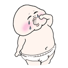 Plump plump ! Moonchi-kun sticker #1068757