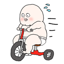 Plump plump ! Moonchi-kun sticker #1068759