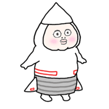 Plump plump ! Moonchi-kun sticker #1068766