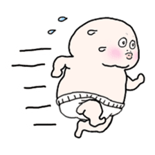 Plump plump ! Moonchi-kun sticker #1068771