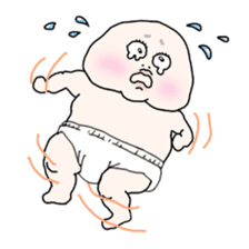 Plump plump ! Moonchi-kun sticker #1068775