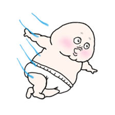 Plump plump ! Moonchi-kun sticker #1068779