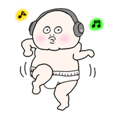 Plump plump ! Moonchi-kun sticker #1068781