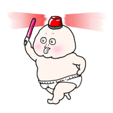 Plump plump ! Moonchi-kun sticker #1068782