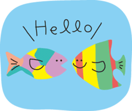 School of FISH sticker #1069426