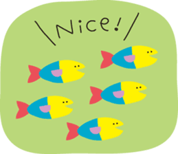 School of FISH sticker #1069460