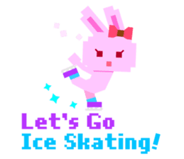 Chocolate Bunny Pulpy Christmas&New Year sticker #1069532