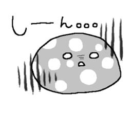 Polka-dots "mizutama-chan" sticker #1070161