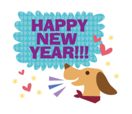 Have a happy new year! sticker #1070276