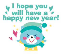 Have a happy new year! sticker #1070291