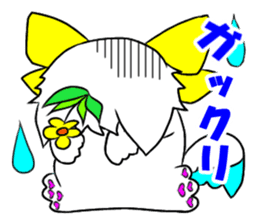 Pudding-chan kitten (Japanese) sticker #1070561