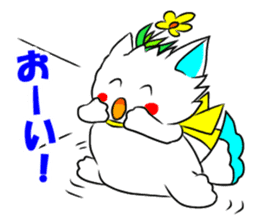 Pudding-chan kitten (Japanese) sticker #1070566