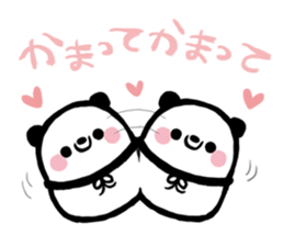 Marshmallow PANDA sticker #1071107