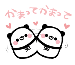 Marshmallow PANDA sticker #1071107