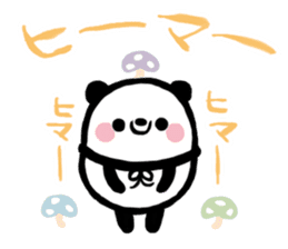Marshmallow PANDA sticker #1071108
