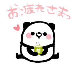 Marshmallow PANDA sticker #1071110