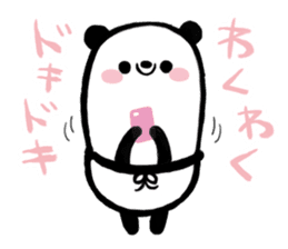 Marshmallow PANDA sticker #1071116