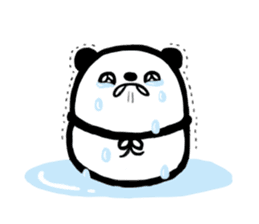 Marshmallow PANDA sticker #1071128