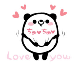 Marshmallow PANDA sticker #1071134