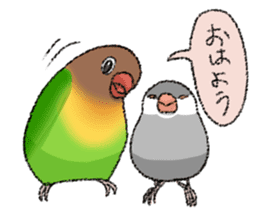 TENORI Birds sticker #1071251