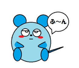 Round mouse sticker #1071318