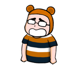 Bear Boy sticker #1071416