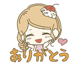 Please! SweetsGirl 2nd sticker #1071947