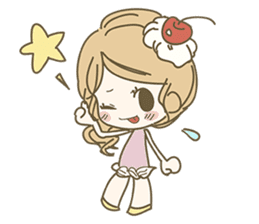 Please! SweetsGirl 2nd sticker #1071953