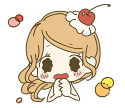 Please! SweetsGirl 2nd sticker #1071957