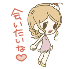 Please! SweetsGirl 2nd sticker #1071958