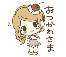 Please! SweetsGirl 2nd sticker #1071961