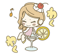 Please! SweetsGirl 2nd sticker #1071962