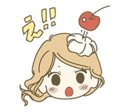 Please! SweetsGirl 2nd sticker #1071983