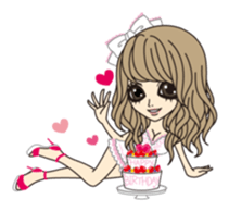 Valentine & Winter Girl sticker #1072386