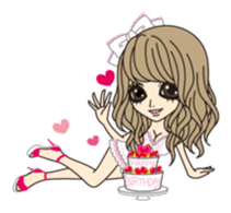 Valentine & Winter Girl sticker #1072386