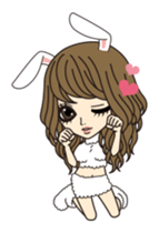 Valentine & Winter Girl sticker #1072387