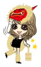 Valentine & Winter Girl sticker #1072392