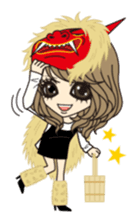 Valentine & Winter Girl sticker #1072392