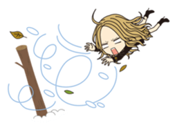 Valentine & Winter Girl sticker #1072394