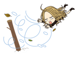 Valentine & Winter Girl sticker #1072394