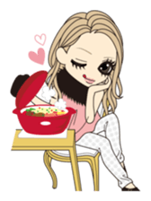 Valentine & Winter Girl sticker #1072396