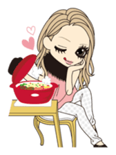 Valentine & Winter Girl sticker #1072396