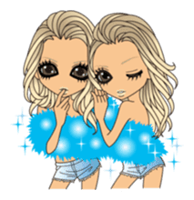 Valentine & Winter Girl sticker #1072399