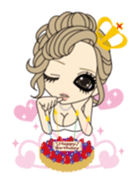 Valentine & Winter Girl sticker #1072401