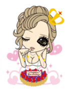 Valentine & Winter Girl sticker #1072401