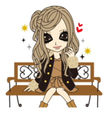 Valentine & Winter Girl sticker #1072406