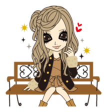 Valentine & Winter Girl sticker #1072406