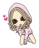 Valentine & Winter Girl sticker #1072408