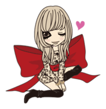 Valentine & Winter Girl sticker #1072414