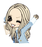 Valentine & Winter Girl sticker #1072420